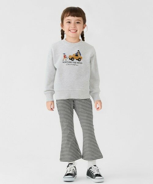 SHIPS / シップス スウェット | SHIPS Colors:100〜140cm / 〈洗濯機可能〉エンブロイダリー スウェット | 詳細4