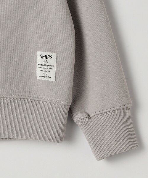 SHIPS / シップス スウェット | SHIPS Colors:100〜140cm / 〈洗濯機可能〉エンブロイダリー スウェット | 詳細5