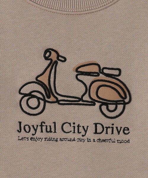 SHIPS / シップス スウェット | SHIPS Colors:100〜140cm / 〈洗濯機可能〉エンブロイダリー スウェット | 詳細15