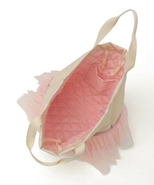 SHIPS / シップス トートバッグ | 《予約》SHIPS Colors:〈洗濯機可能〉リボン ギャザー キルティング レッスン バッグ◆ | 詳細6