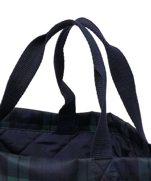 SHIPS / シップス トートバッグ | 《予約》SHIPS Colors:〈洗濯機可能〉チェック キルティング レッスン バッグ◆ | 詳細4