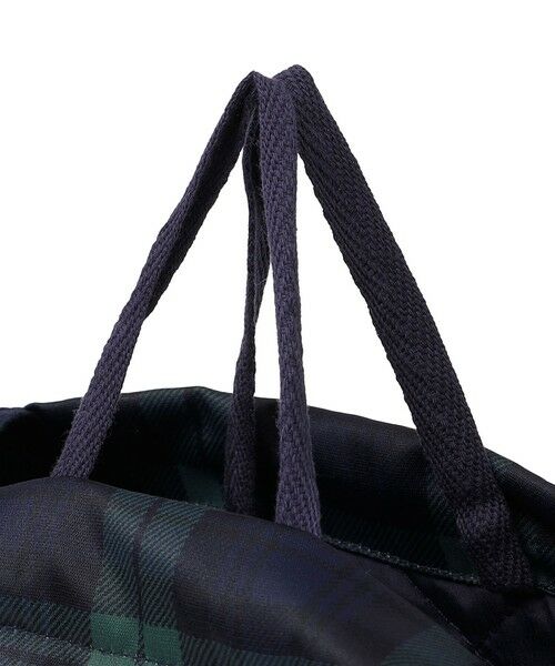 SHIPS / シップス トートバッグ | 《予約》SHIPS Colors:〈洗濯機可能〉チェック キルティング レッスン バッグ◆ | 詳細5