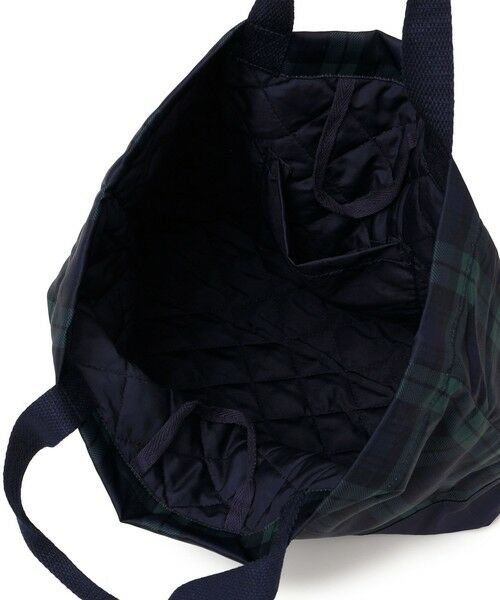 SHIPS / シップス トートバッグ | 《予約》SHIPS Colors:〈洗濯機可能〉チェック キルティング レッスン バッグ◆ | 詳細6