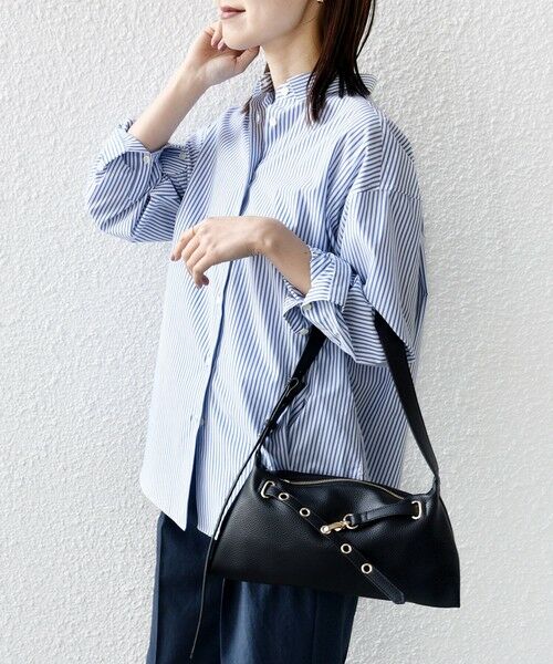 SHIPS / シップス ショルダーバッグ | 《予約》【WEB限定】ハトメ ベルト ワンショルダー バッグ S | 詳細2