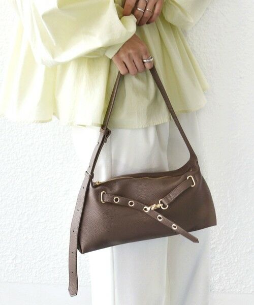 SHIPS / シップス ショルダーバッグ | 《予約》【WEB限定】ハトメ ベルト ワンショルダー バッグ S | 詳細5