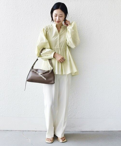 SHIPS / シップス ショルダーバッグ | 《予約》【WEB限定】ハトメ ベルト ワンショルダー バッグ S | 詳細7