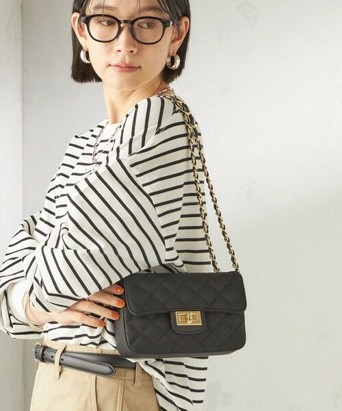 SHIPS / シップス ショルダーバッグ | 《予約》【SHIPS別注】MILOS: キルティング ショルダー | 詳細1