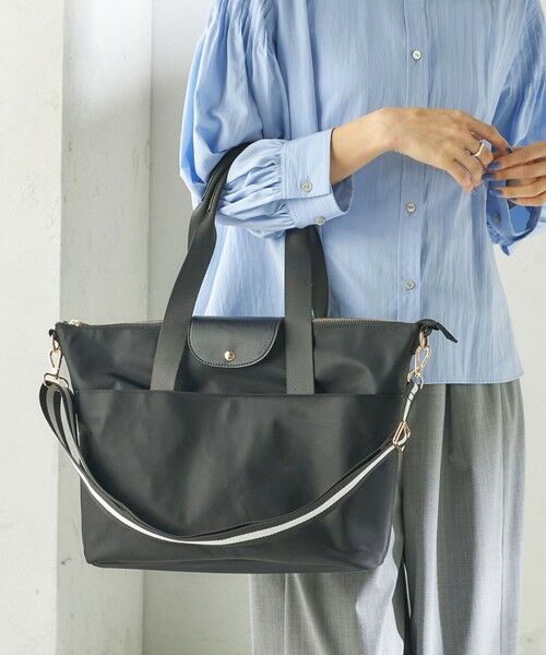 SHIPS / シップス トートバッグ | 《予約》AGS トートバッグ（ブラック）