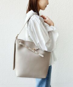 SHIPS / シップス トートバッグ | 《予約》【WEB限定】ハトメ ベルト ワンショルダー バッグ M