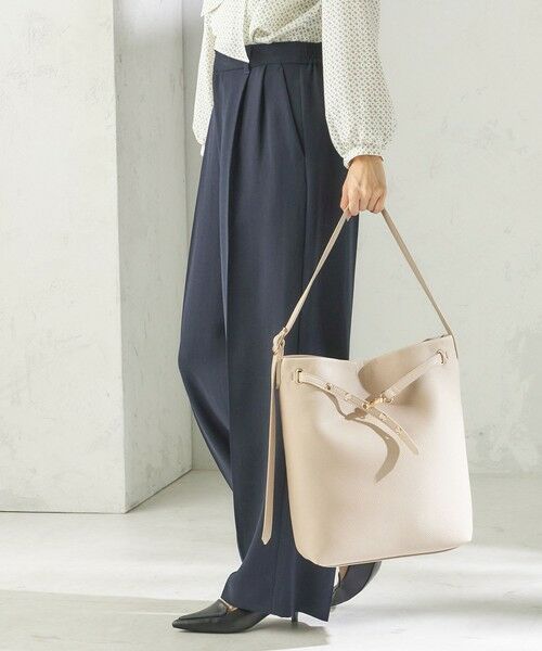 SHIPS / シップス トートバッグ | 《予約》【WEB限定】ハトメ ベルト ワンショルダー バッグ M | 詳細3