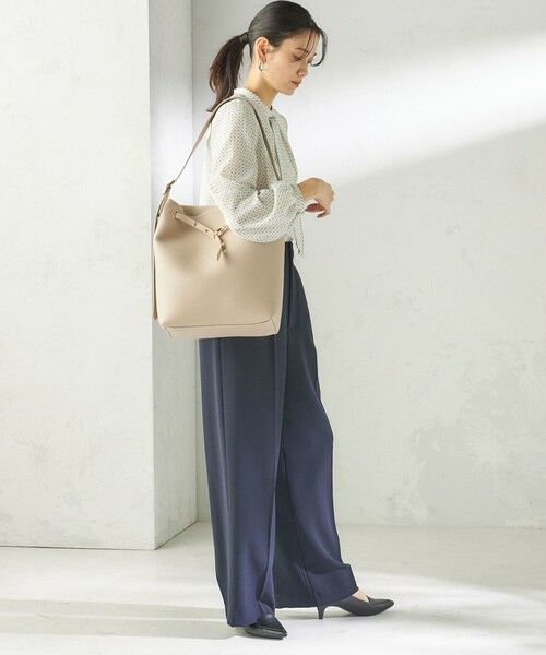 SHIPS / シップス トートバッグ | 《予約》【WEB限定】ハトメ ベルト ワンショルダー バッグ M | 詳細5