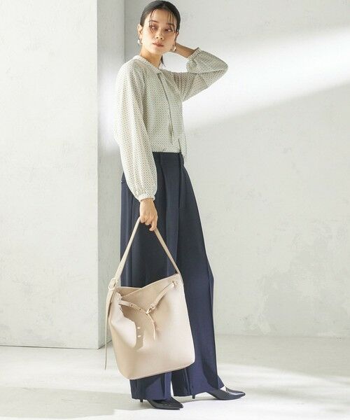 SHIPS / シップス トートバッグ | 《予約》【WEB限定】ハトメ ベルト ワンショルダー バッグ M | 詳細6