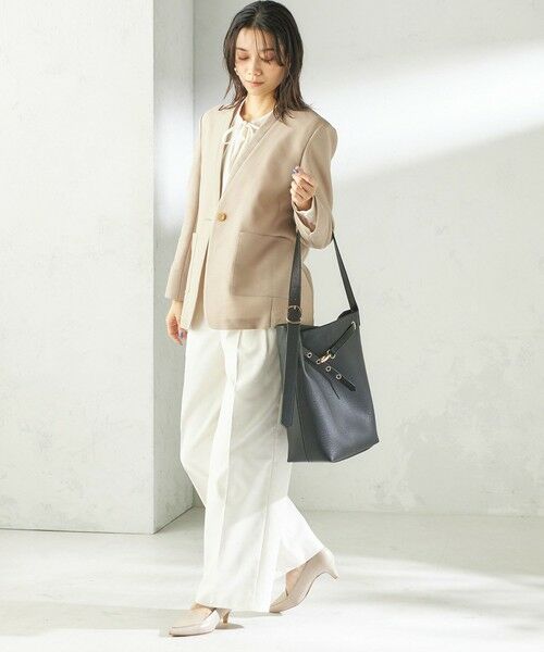 SHIPS / シップス トートバッグ | 《予約》【WEB限定】ハトメ ベルト ワンショルダー バッグ M | 詳細14