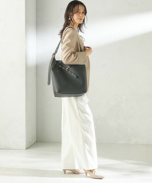 SHIPS / シップス トートバッグ | 《予約》【WEB限定】ハトメ ベルト ワンショルダー バッグ M | 詳細15