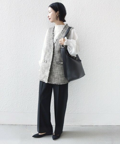 SHIPS / シップス トートバッグ | 《予約》【WEB限定】ハトメ ベルト ワンショルダー バッグ M | 詳細18