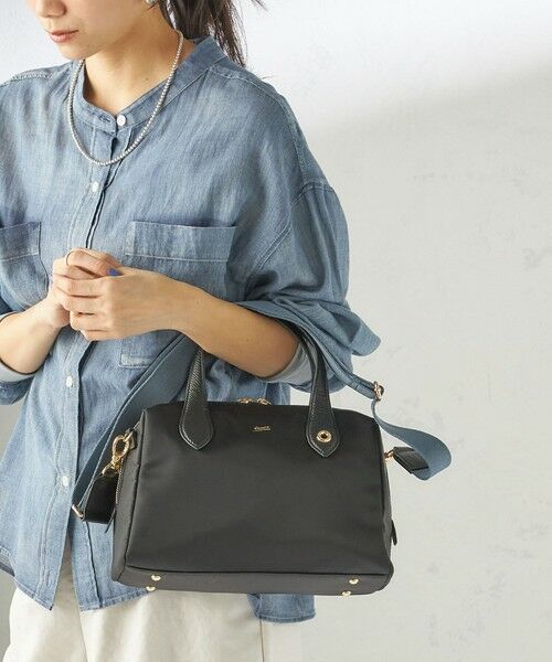 SHIPS / シップス ボストンバッグ | 《予約》BEAURE: ナイロン スクエア テープ ボストン | 詳細1