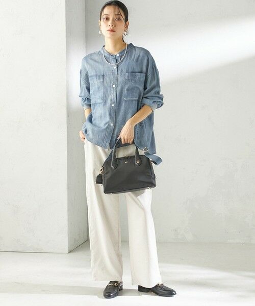 SHIPS / シップス ボストンバッグ | 《予約》BEAURE: ナイロン スクエア テープ ボストン | 詳細4