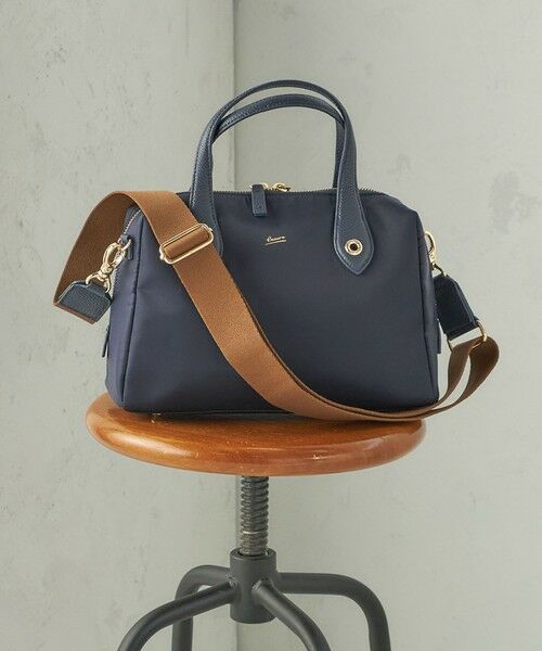 SHIPS / シップス ボストンバッグ | 《予約》BEAURE: ナイロン スクエア テープ ボストン | 詳細11