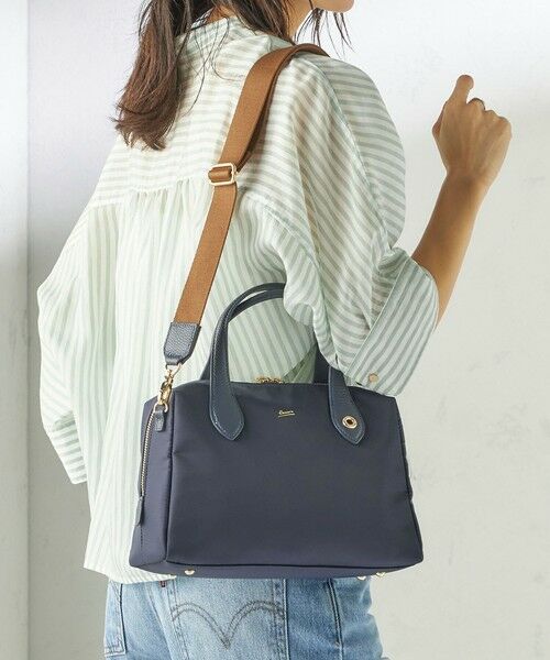 SHIPS / シップス ボストンバッグ | 《予約》BEAURE: ナイロン スクエア テープ ボストン | 詳細8