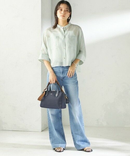 SHIPS / シップス ボストンバッグ | 《予約》BEAURE: ナイロン スクエア テープ ボストン | 詳細9