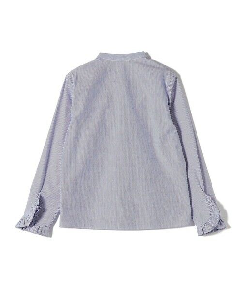 SHIPS / シップス シャツ・ブラウス | 《予約》〈洗濯機可能〉フリル カフス バンド カラー シャツ | 詳細22