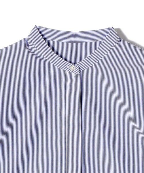 SHIPS / シップス シャツ・ブラウス | 《予約》〈洗濯機可能〉フリル カフス バンド カラー シャツ | 詳細23