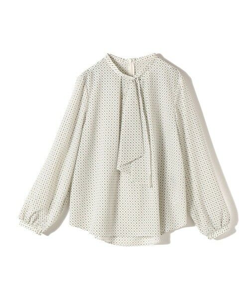 SHIPS / シップス シャツ・ブラウス | 〈手洗い可能〉プリント タイ 長袖 ブラウス | 詳細9