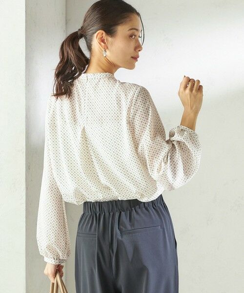 SHIPS / シップス シャツ・ブラウス | 〈手洗い可能〉プリント タイ 長袖 ブラウス | 詳細7