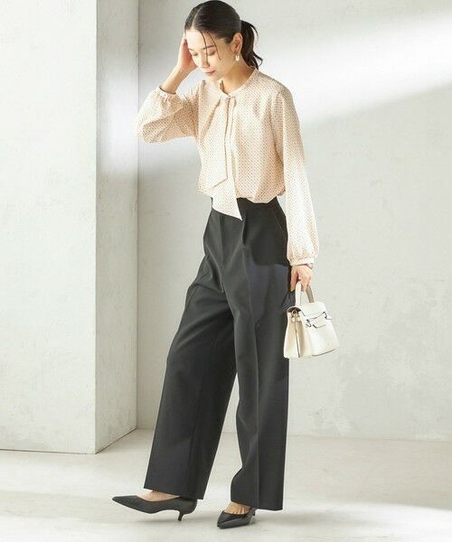 SHIPS / シップス シャツ・ブラウス | 〈手洗い可能〉プリント タイ 長袖 ブラウス | 詳細12