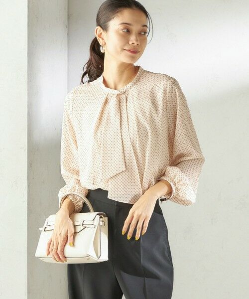 SHIPS / シップス シャツ・ブラウス | 〈手洗い可能〉プリント タイ 長袖 ブラウス | 詳細15