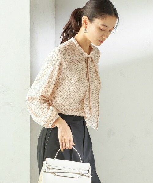 SHIPS / シップス シャツ・ブラウス | 〈手洗い可能〉プリント タイ 長袖 ブラウス | 詳細18