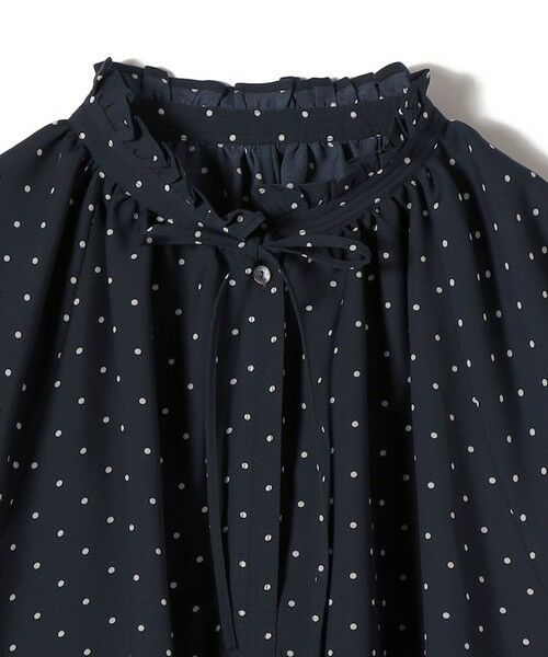 SHIPS / シップス シャツ・ブラウス | 《予約》〈手洗い可能〉ドット リボン デザイン 長袖 ブラウス | 詳細13