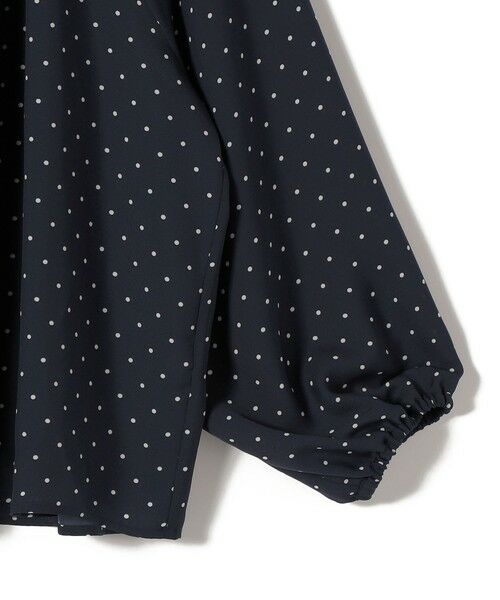 SHIPS / シップス シャツ・ブラウス | 《予約》〈手洗い可能〉ドット リボン デザイン 長袖 ブラウス | 詳細14