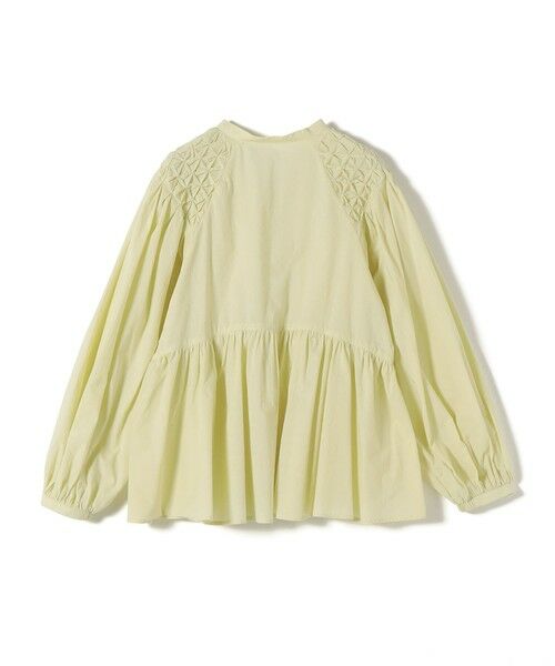 SHIPS / シップス シャツ・ブラウス | 《予約》【WEB限定】〈手洗い可能〉ショルダー 刺繍 タック ブラウス | 詳細21
