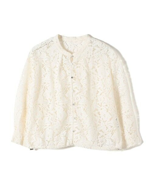 SHIPS / シップス シャツ・ブラウス | 《予約》〈手洗い可能〉裾 ドロスト レース ブラウス | 詳細10