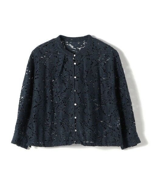 SHIPS / シップス シャツ・ブラウス | 《予約》〈手洗い可能〉裾 ドロスト レース ブラウス | 詳細25