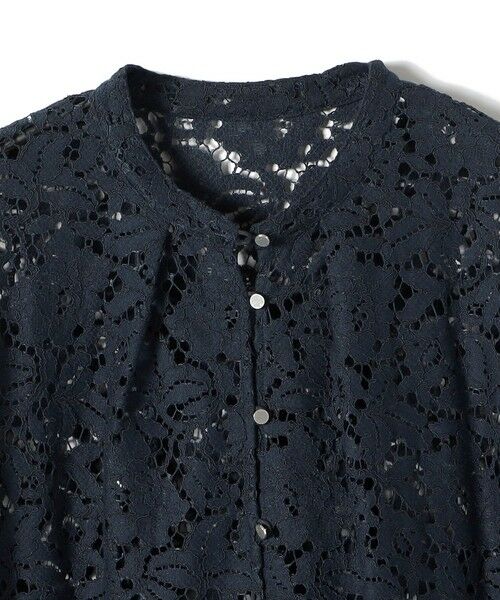 SHIPS / シップス シャツ・ブラウス | 《予約》〈手洗い可能〉裾 ドロスト レース ブラウス | 詳細27