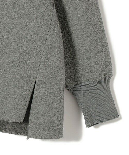 SHIPS / シップス カットソー（半袖以外） | 《予約》〈手洗い可能〉ダブル フェイス ニット リブ コンビ プルオーバー | 詳細25