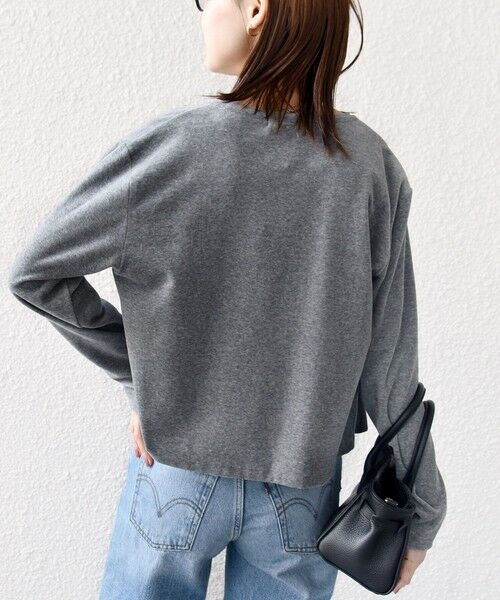 SHIPS / シップス カーディガン・ボレロ | 〈手洗い可能〉コットン ベロア パール モチーフ ボタン カーディガン | 詳細7