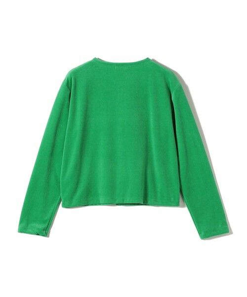 SHIPS / シップス カーディガン・ボレロ | 〈手洗い可能〉コットン ベロア パール モチーフ ボタン カーディガン | 詳細25