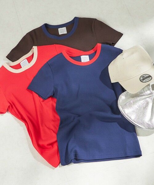 SHIPS / シップス Tシャツ | 《予約》【一部SHIPS別注】GGG:〈手洗い可能〉クルーネック 半袖 TEE | 詳細21