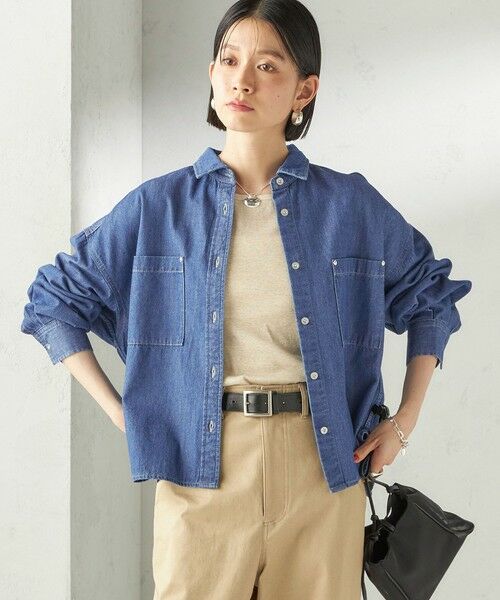 SHIPS / シップス キャミソール・チューブトップ | 《予約》【SHIPS別注】GGG:〈手洗い可能〉スクエアネック リブ タンクトップ | 詳細2