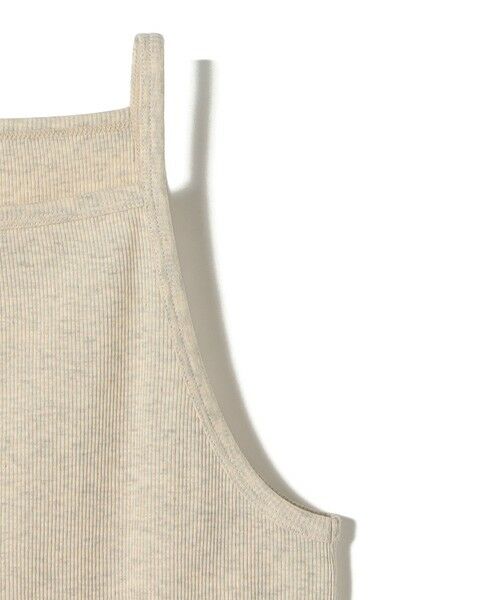 SHIPS / シップス キャミソール・チューブトップ | 《予約》【SHIPS別注】GGG:〈手洗い可能〉スクエアネック リブ タンクトップ | 詳細10