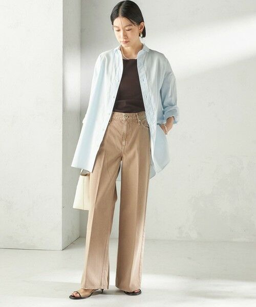 SHIPS / シップス キャミソール・チューブトップ | 《予約》【SHIPS別注】GGG:〈手洗い可能〉スクエアネック リブ タンクトップ | 詳細20