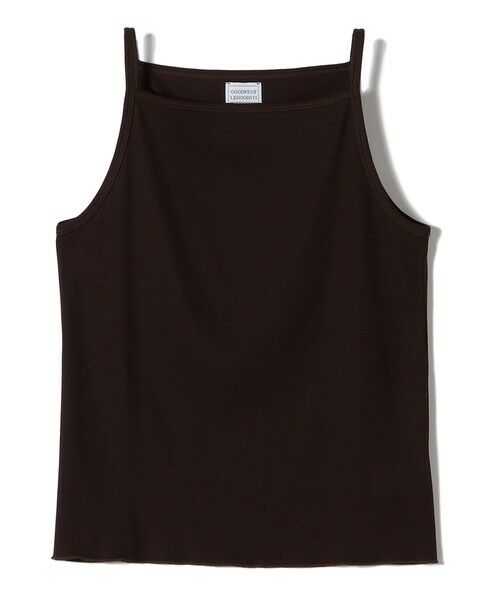 SHIPS / シップス キャミソール・チューブトップ | 《予約》【SHIPS別注】GGG:〈手洗い可能〉スクエアネック リブ タンクトップ | 詳細23
