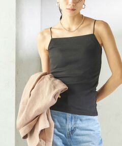 SHIPS / シップス キャミソール・チューブトップ | 《予約》カップ付き フィット キャミソール