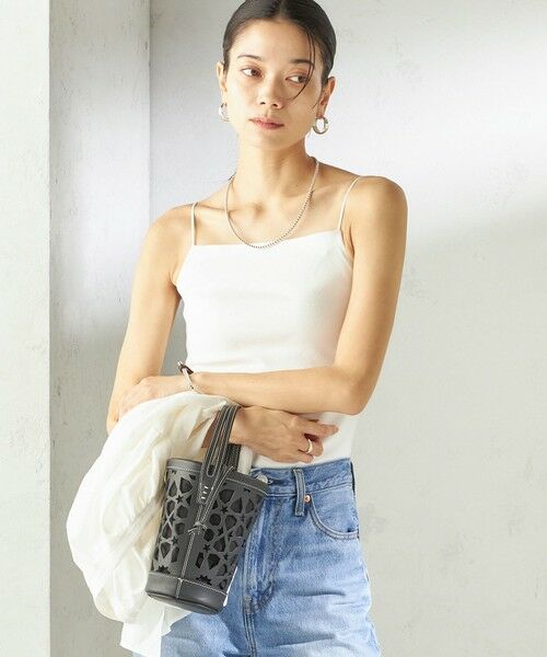 SHIPS / シップス キャミソール・チューブトップ | 《予約》カップ付き フィット キャミソール | 詳細6