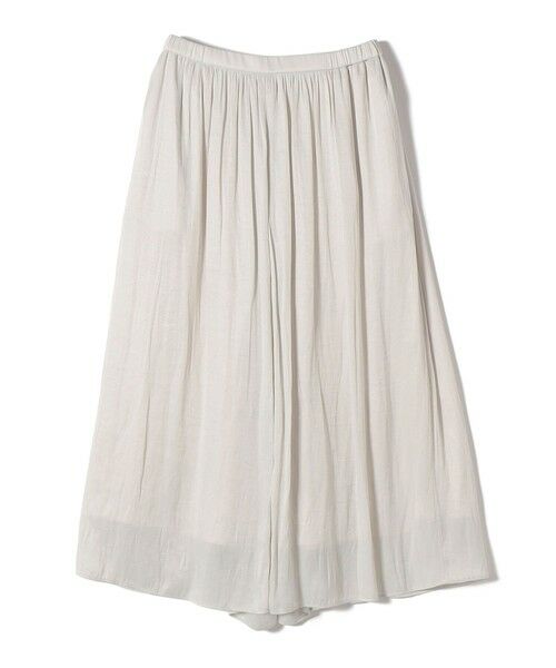 SHIPS / シップス その他パンツ | 《予約》〈手洗い可能〉カッセン パウダー サテン スカート パンツ | 詳細9