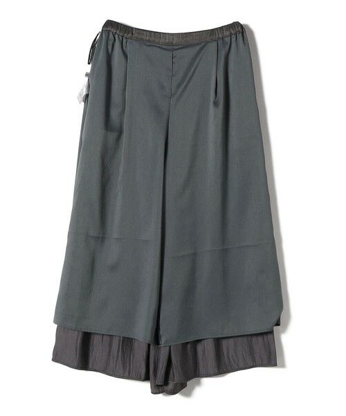 SHIPS / シップス その他パンツ | 《予約》〈手洗い可能〉カッセン パウダー サテン スカート パンツ | 詳細23