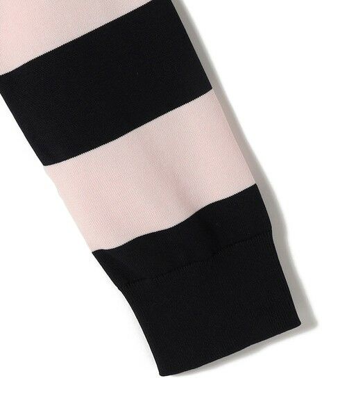 SHIPS / シップス ニット・セーター | SHIPS Primary Navy Label:ガス コットン ワイド ボーダー クルーネック | 詳細4